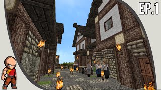 Pixeled Monk Plays Minecraft - Episode 1 - Mini World Tour