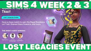 How to complete the Sims 4 Lost Legacies Event | Week 2 & 3