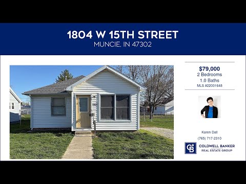 1804 W 15th Street, Muncie, IN home video tour