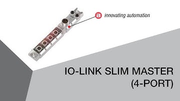 IO-Link Slim Master (4-port)