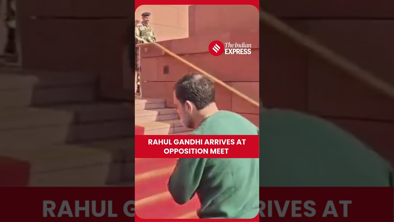 Opposition Leaders Meet In Parliament As Rahul Gandhi Arrives Today