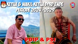KETUA DAN WAKIL DPRD ENDE TERPILIH PERIODE 2024 - 2029
