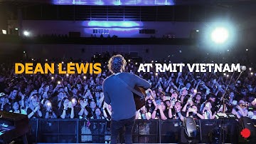 Dean Lewis đến Đại học RMIT Việt Nam