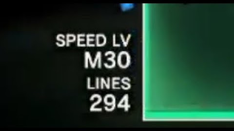 TE:C Master Mode 294/300 lines