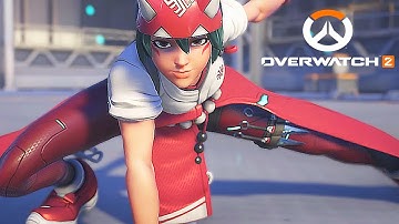 Overwatch 2 - Kiriko, Sojourn & Junker Queen highlight Intros