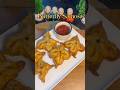 Butterfly Samosa Recipe 🦋 | Unique &amp; Crispy Samosa Idea 😍 #shorts #samosa #snacks #crispy