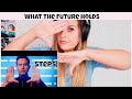 *SINGER REACTS* What The Future Holds - Steps