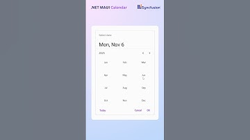 Easily Customize Dates and Views with .NET MAUI Calendar