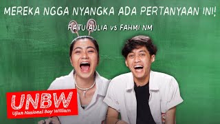 FAHMI DEG-DEGAN RATU LAKUKAN INI DI UNBW! | #unbw