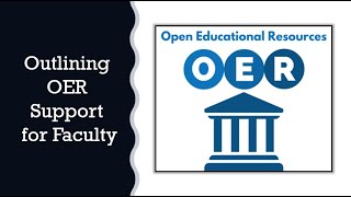 MPDS: Outlining OER Support for Faculty