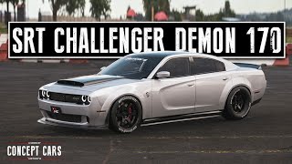 Dodge Demon 170 4-door Render - the family oriented Tesla Plaid Slayer
