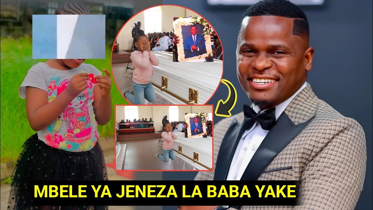 Ni Huzuni😭! Mtoto Wa MC PILIPILI Alivyo Mwaga Machozi Mbele ya Jeneza La Baba Yake. 