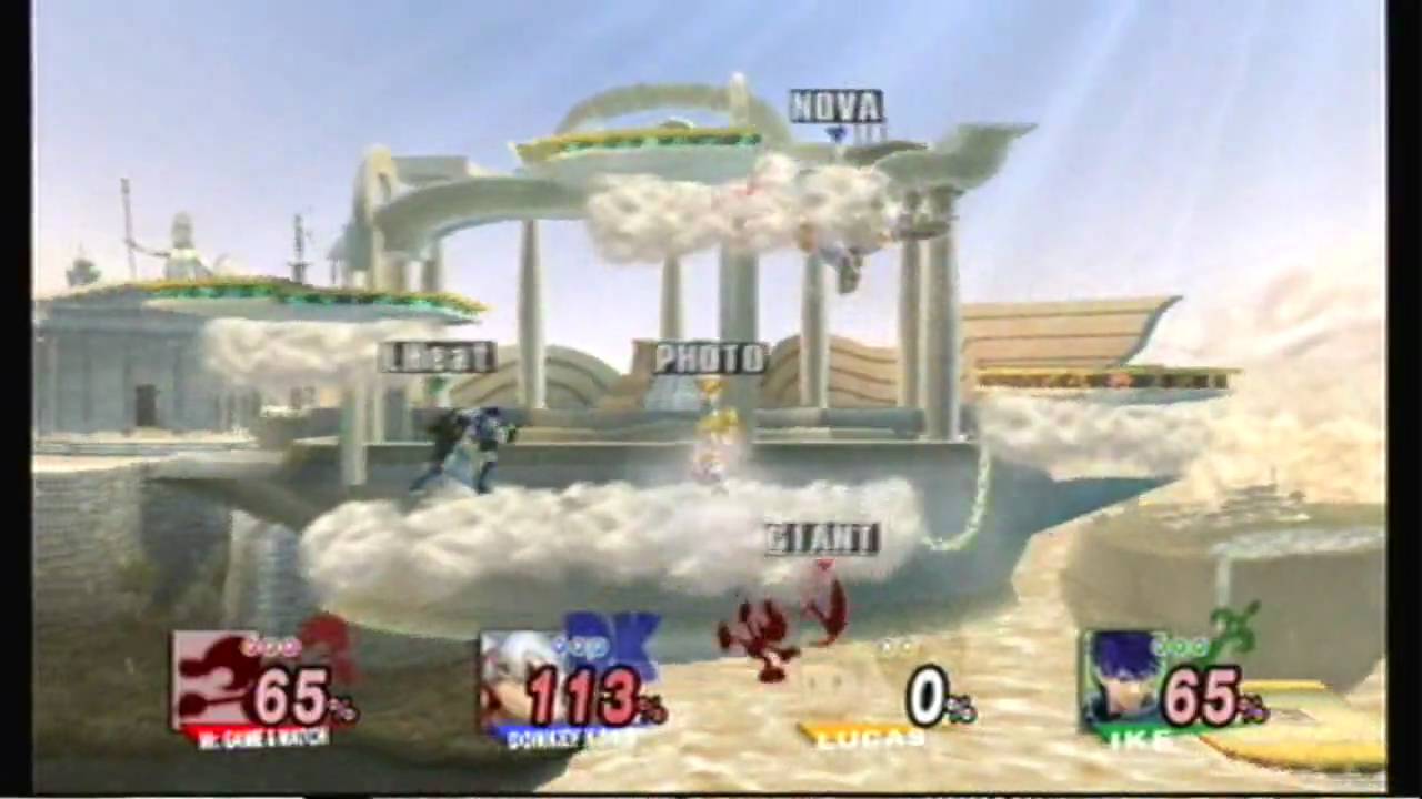 Super Smash Bros. Brawl Live Commentary Match 4