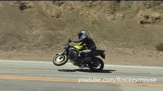 Honda F4i HighSide Motorcycle Crash
