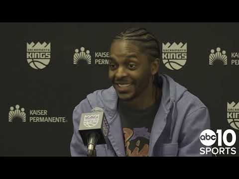 Justin Holiday discusses the Kings being without De’Aaron Fox in 126-97 loss to the Celtics