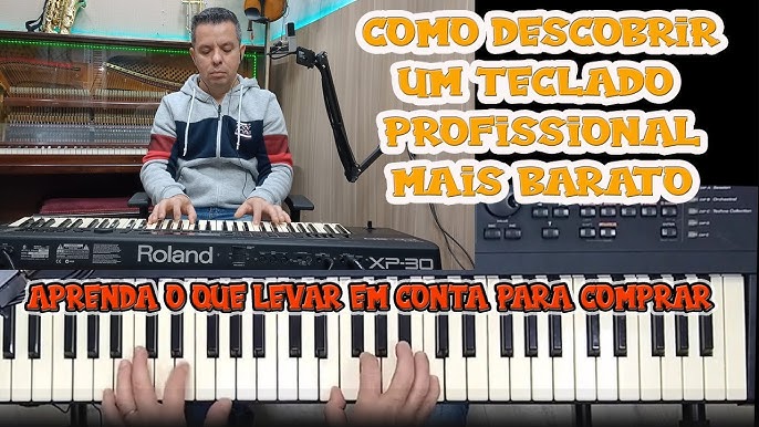 Teclado infantil yamaha PSSF30 musical elétrico profissional