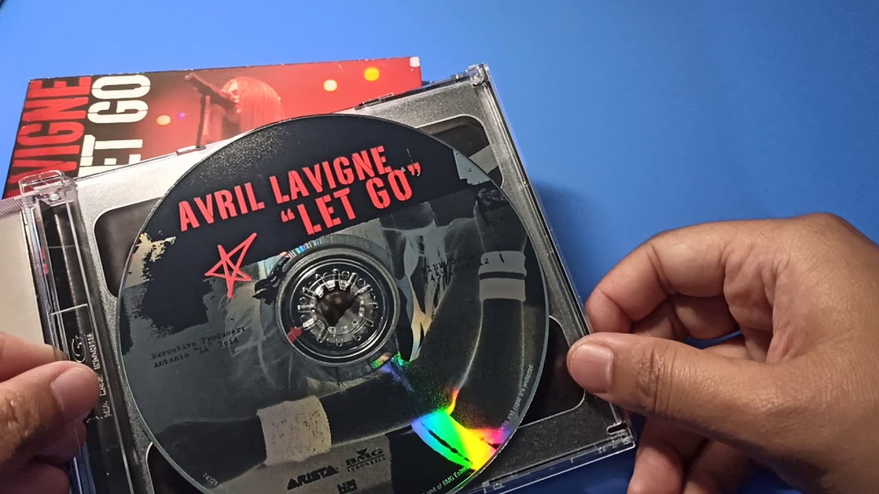 unboxing CD VCD Avril Lavigne - Let Go Album