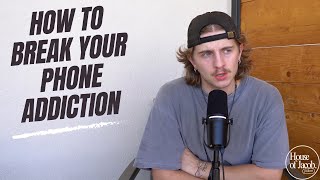 breaking phone addiction with Jesus