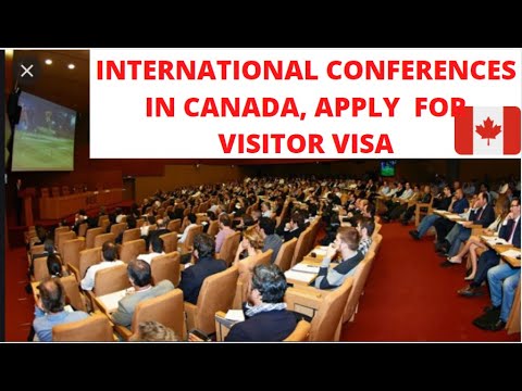 WEBSITES TO APPLY FOR CONFERENCES IN CANADA AND OTHER COUNTRIES