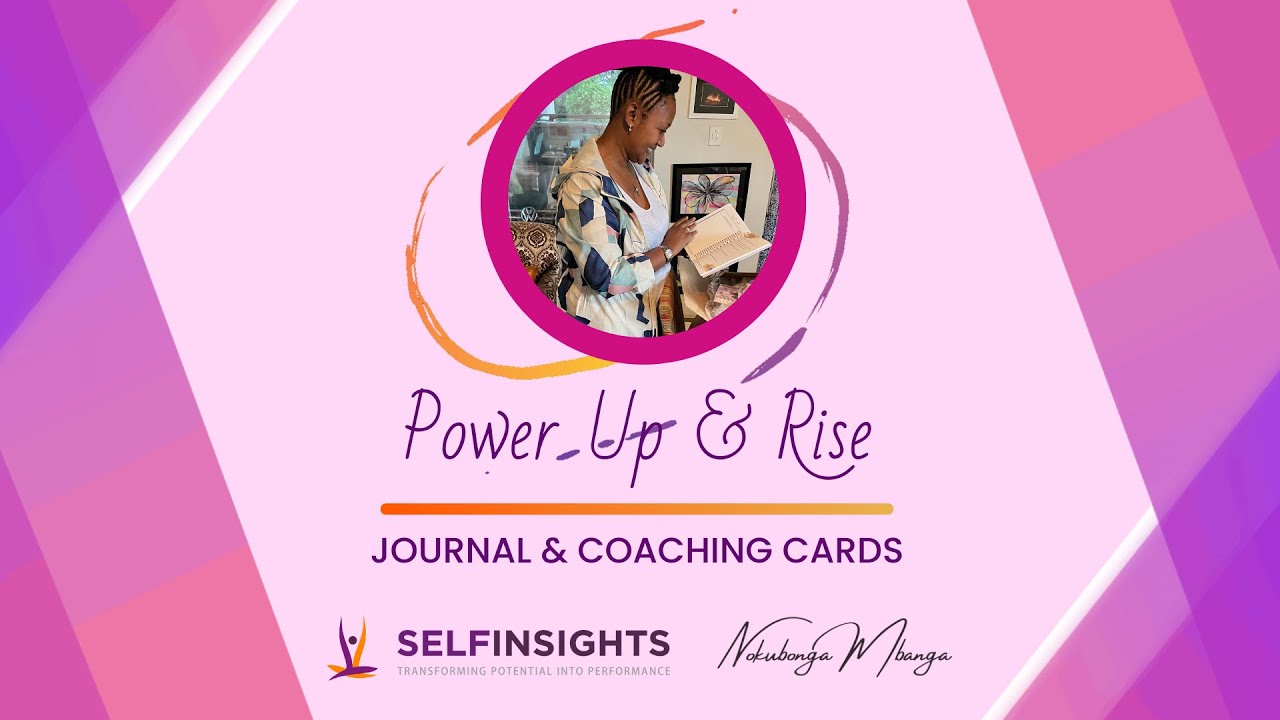 Power Up and Rise: Journal and Coaching Cards