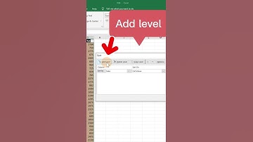 068 how to use custom sort function in excel #shorts #youtubeshorts