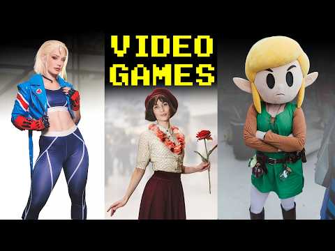 Best Video Game Cosplays of 2025  - Minecraft - Mario - Sonic - Elden Ring - Baldur's Gate 3 - FNAF