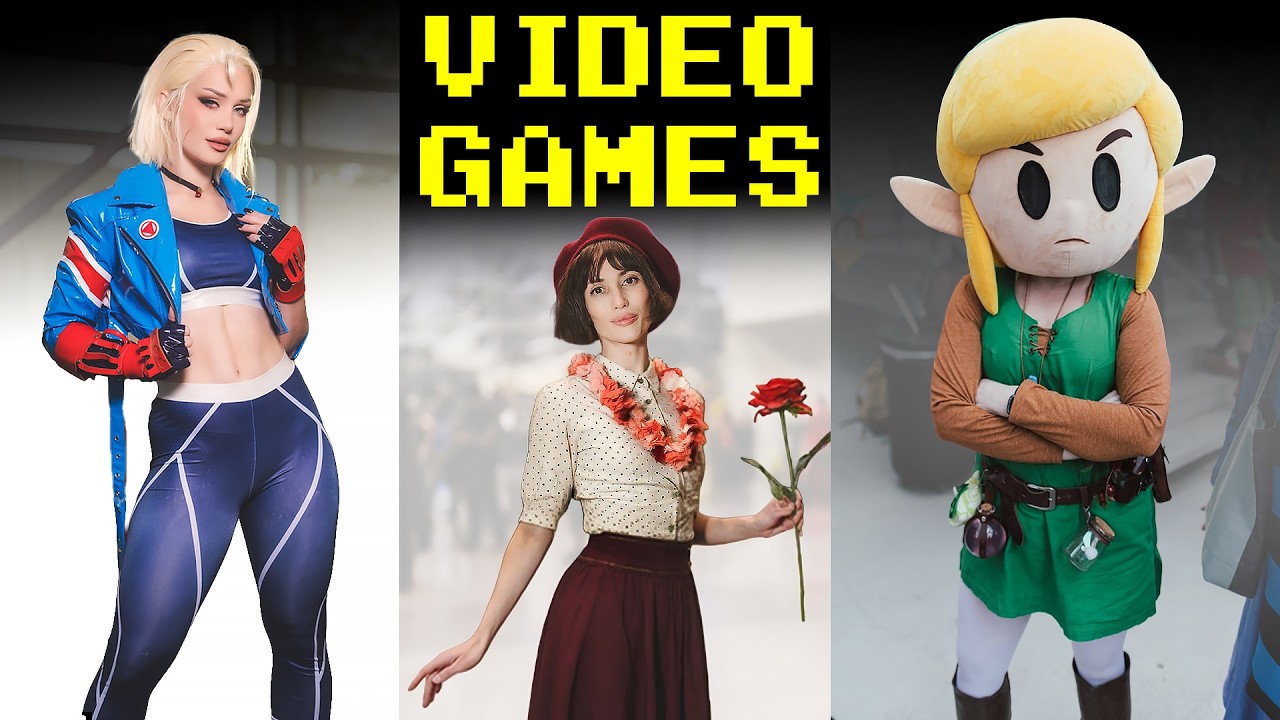Best Video Game Cosplays of 2025  - Minecraft - Mario - Sonic - Elden Ring - Baldur's Gate 3 - FNAF