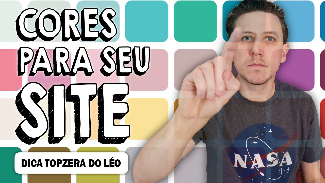 Como escolher as cores para o nosso site html? Dica Topzera do Léo