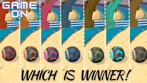 The insane Arrow Ball of 7 different colors Compilation Which is Winner android gameplay walkthrough