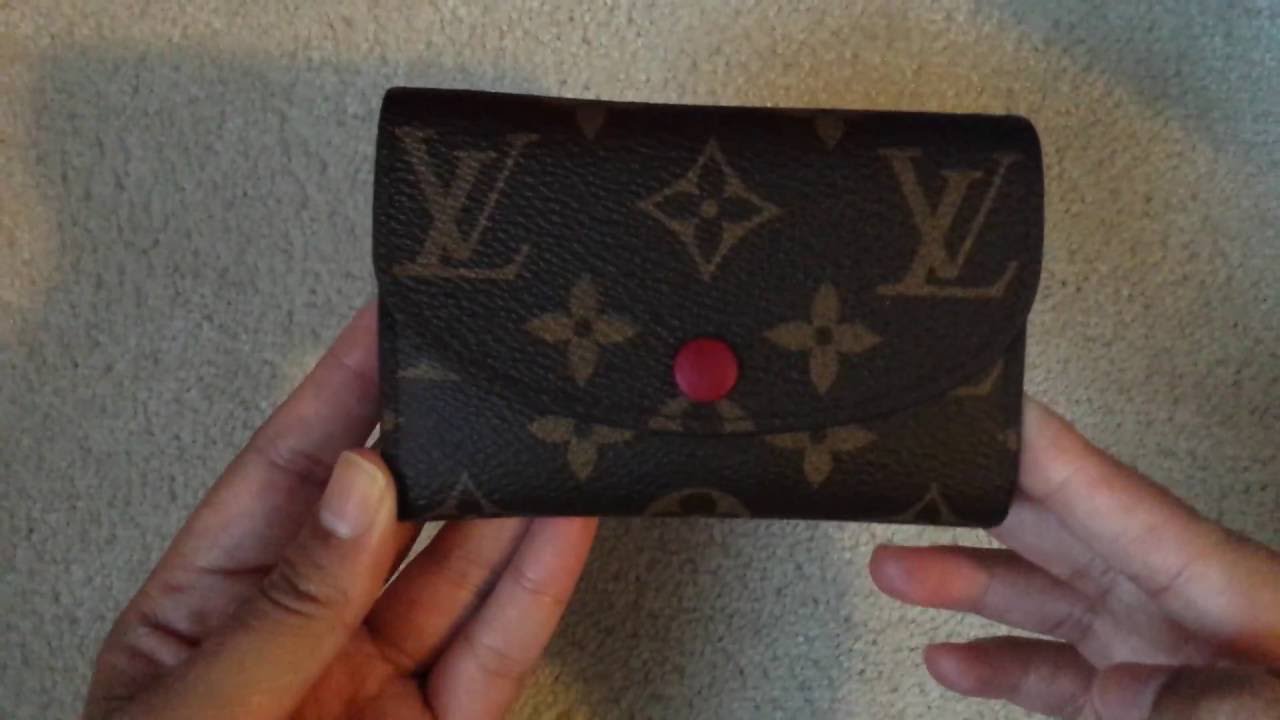 Louis Vuitton Rosalie Coin Purse - YouTube