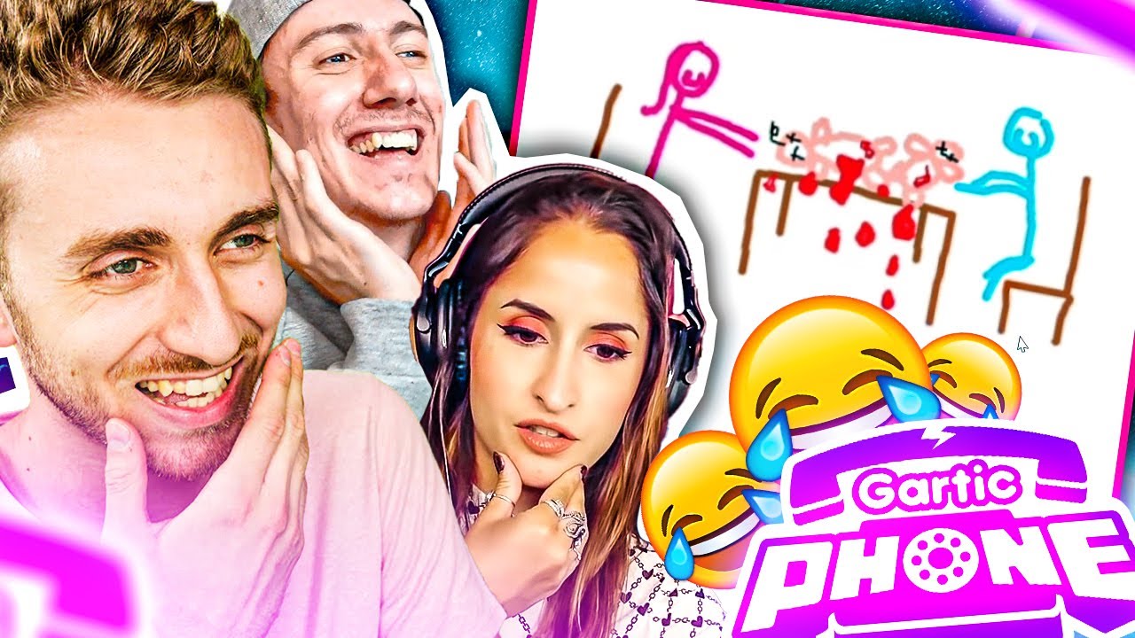 ELLE A DESSINÉE N'IMPORTE QUOI... 😭 (Gartic Phone)