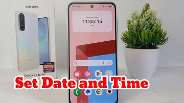 How To Set Date and Time on Samsung Galaxy A36 5G