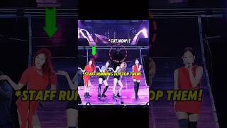 Why Blackpink members stopped the performance ? #blackpink #blink #viral #trending #shorts #kpop