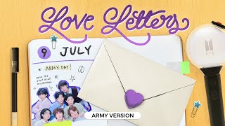 ARMYs Song For BTS 'Love Letters'  MV (ARMY Version)