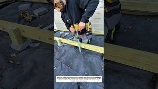Ground Screw Hack Wins #ConstructionHack #DIYBuilding #ToolTok
