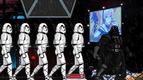 MUGEN Request: Queen Bee & General Grievous Vs Darth Vader & Sakura