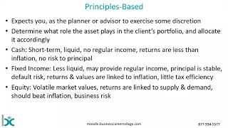 Asset Allocation Principles