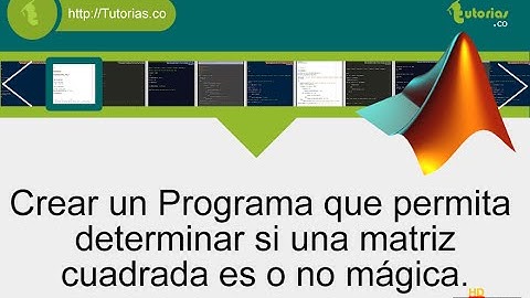 arrays – matLab (matriz cuadrada mágica)