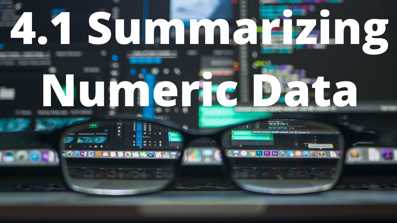 4.1 Summarizing Numeric Data | SAS Programming | From Beginner Level To Expert Level