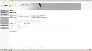 How to change Date and Time on Lexmark Printers