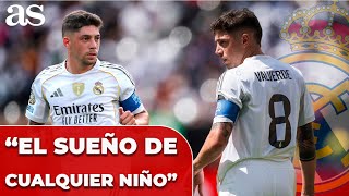 Valverde's pride in being the captain of Real Madrid