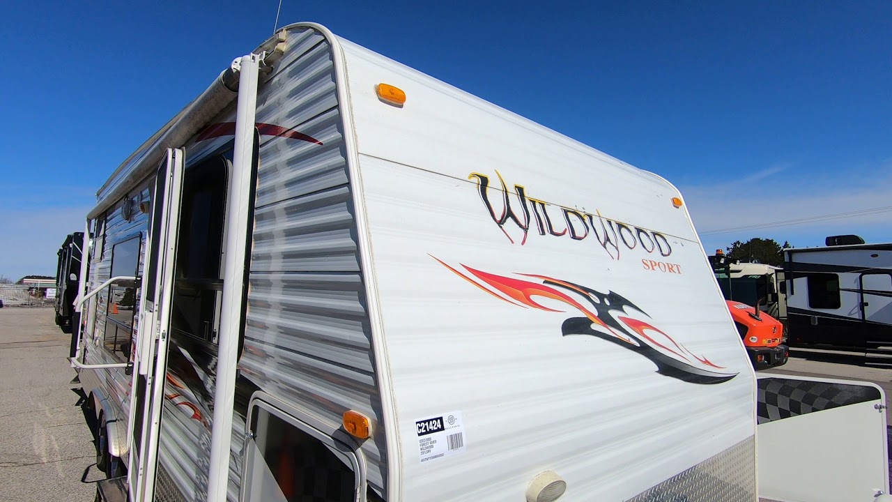 2008 Wildwood 23flsrv Toy Hauler Travel