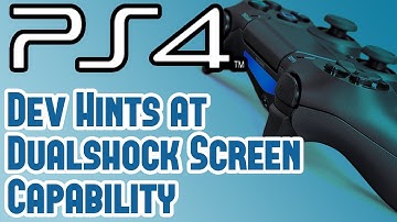 Playstation 4 Developer Hints The Dualshock 4