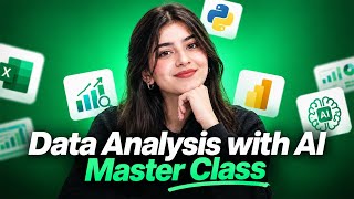 Data Analysis with AI: Complete Masterclass from Beginner to Advanced | Excel, Python & Power BI