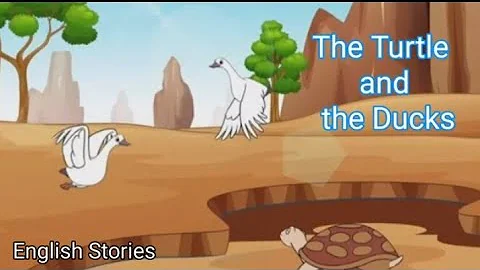 The Turtle and the Ducks | English moral stories | short stories for kids | panchtantra stories