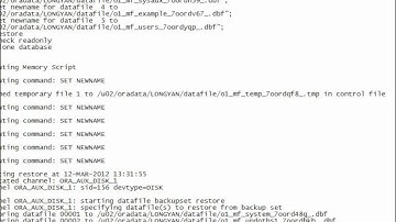 04.03-10 Oracle_10gR2_DataGuard_4.3 Step 10 Create the Physical Standby Database.avi