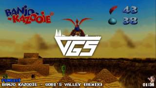 Video thumbnail of "Banjo Kazooie - Gobi's Valley (Big Room House Remix) [VGS Release]"
