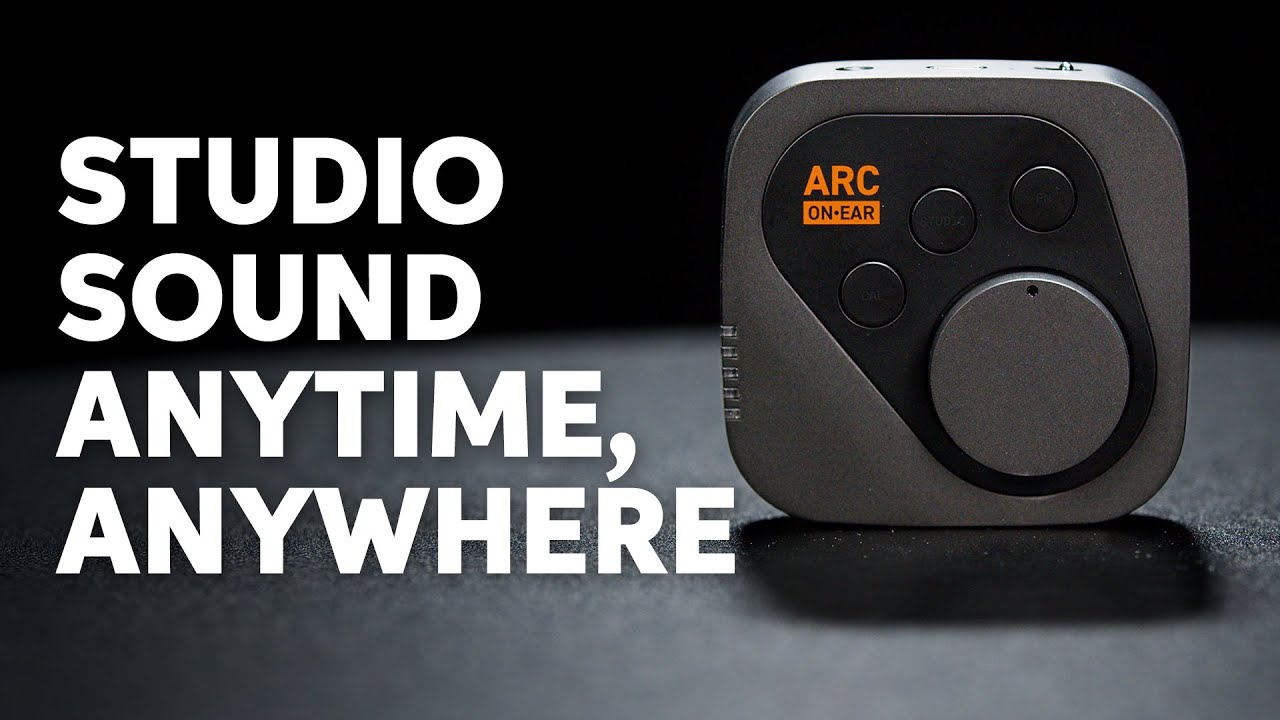 IK Multimedia ARC ON-EAR Headphone Amplifier and DAC | Sweetwater
