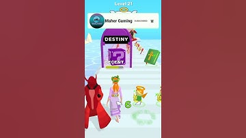 Destiny Run - All  Levels Gameplay Android,ios Level 21 #shorts