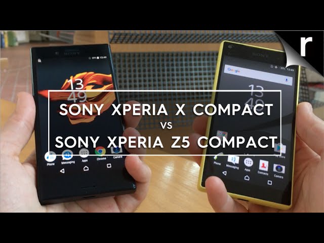 Sony X vs Sony Xperia Z5 - YouTube